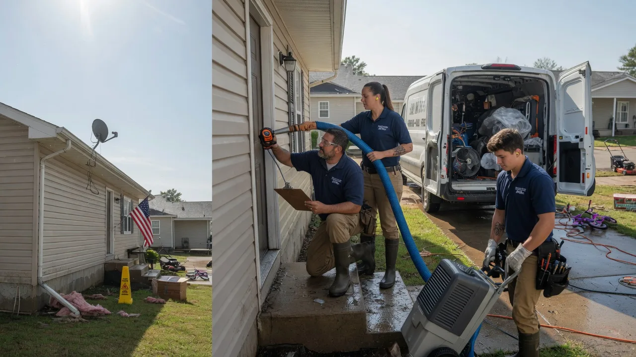 Ceiling Water Damage Restoration in Peck, ID near me